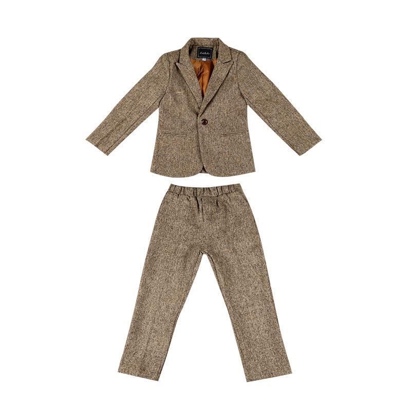 Herren  Sakkos | Tweed-Sakko Triest Shaped Fit Mit Herausnehmbarer Blende Bekleidung Herren