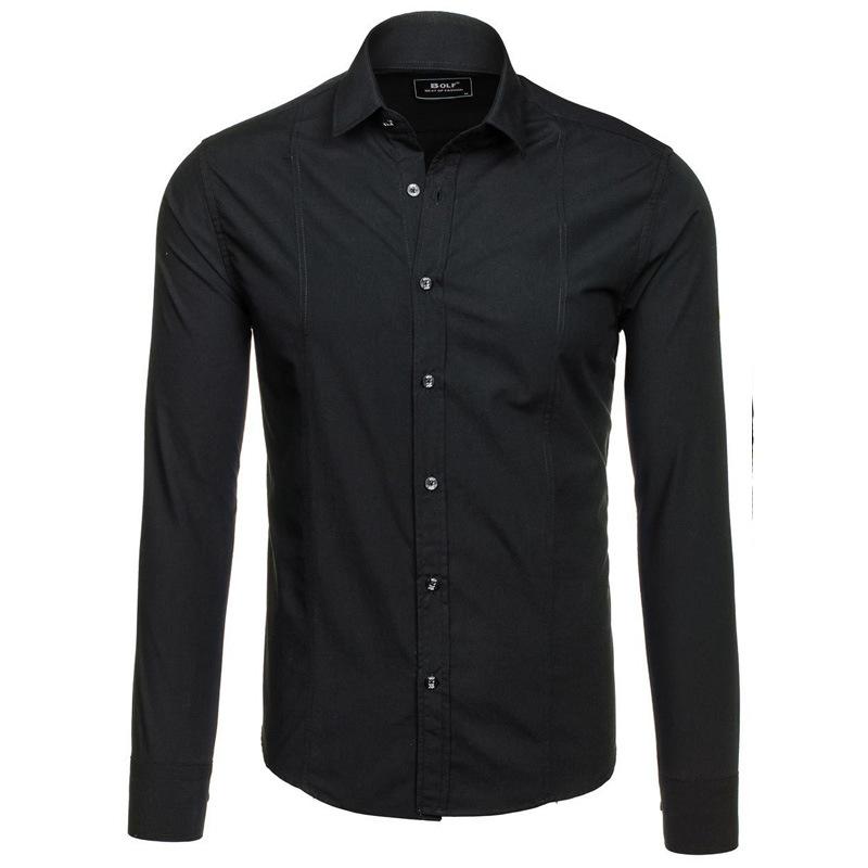 Herren  Hemden | Jerseyhemd Slim Fit Bekleidung Hemden